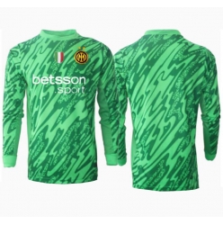 Inter Milan Keeper Hjemmedrakt 2024-25 Langermet