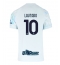 Inter Milan Lautaro Martinez #10 Bortedrakt 2025-26 Kortermet