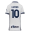 Inter Milan Lautaro Martinez #10 Bortedrakt Dame 2024-25 Kortermet