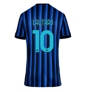 Inter Milan Lautaro Martinez #10 Hjemmedrakt Dame 2025-26 Kortermet