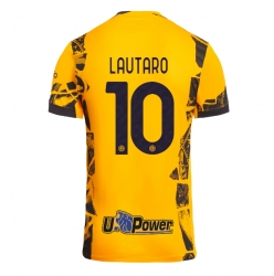 Inter Milan Lautaro Martinez #10 Tredjedrakt 2024-25 Kortermet