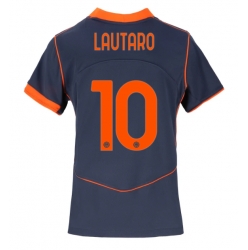 Inter Milan Lautaro Martinez #10 Tredjedrakt Dame 2025-26 Kortermet