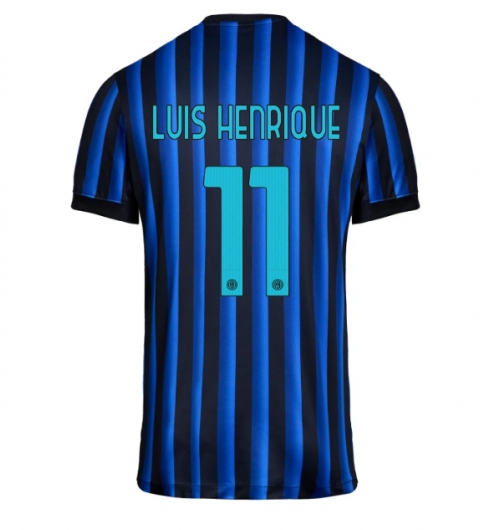 Inter Milan Luis Henrique #11 Hjemmedrakt 2025-26 Kortermet Inter Milan Luis Henrique #11 Hjemmedrakt 2025-26 Kortermet