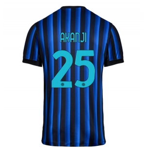 Inter Milan Manuel Akanji #25 Hjemmedrakt 2025-26 Kortermet