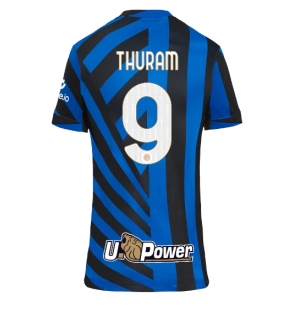 Inter Milan Marcus Thuram #9 Hjemmedrakt Dame 2024-25 Kortermet