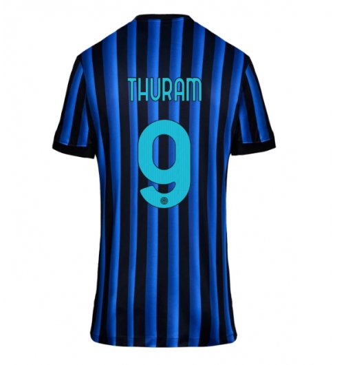 Inter Milan Marcus Thuram #9 Hjemmedrakt Dame 2025-26 Kortermet Inter Milan Marcus Thuram #9 Hjemmedrakt Dame 2025-26 Kortermet