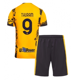 Inter Milan Marcus Thuram #9 Tredjedraktsett Barn 2024-25 Kortermet (+ Korte bukser)