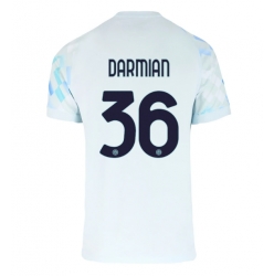 Inter Milan Matteo Darmian #36 Bortedrakt 2025-26 Kortermet