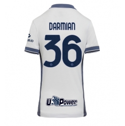 Inter Milan Matteo Darmian #36 Bortedrakt Dame 2024-25 Kortermet