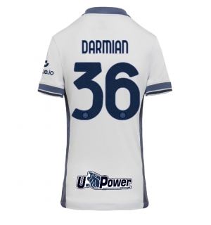 Inter Milan Matteo Darmian #36 Bortedrakt Dame 2024-25 Kortermet