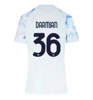 Inter Milan Matteo Darmian #36 Bortedrakt Dame 2025-26 Kortermet