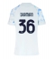 Inter Milan Matteo Darmian #36 Bortedrakt Dame 2025-26 Kortermet