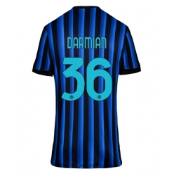 Inter Milan Matteo Darmian #36 Hjemmedrakt Dame 2025-26 Kortermet
