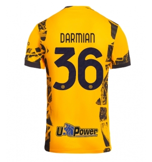 Inter Milan Matteo Darmian #36 Tredjedrakt 2024-25 Kortermet