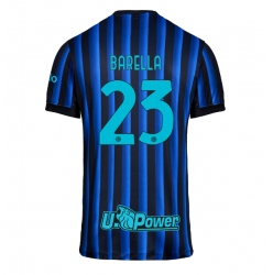 Inter Milan Nicolo Barella #23 Hjemmedrakt 2025-26 Kortermet