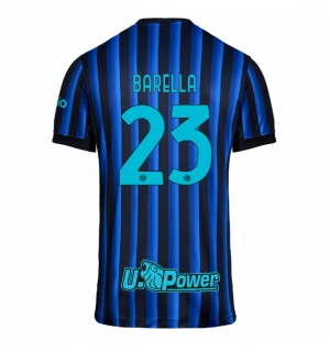 Inter Milan Nicolo Barella #23 Hjemmedrakt 2025-26 Kortermet