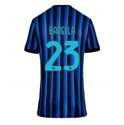 Inter Milan Nicolo Barella #23 Hjemmedrakt Dame 2025-26 Kortermet