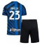 Inter Milan Nicolo Barella #23 Hjemmedraktsett Barn 2024-25 Kortermet (+ Korte bukser)