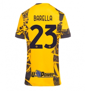 Inter Milan Nicolo Barella #23 Tredjedrakt Dame 2024-25 Kortermet
