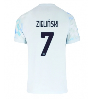 Inter Milan Piotr Zielinski #7 Bortedrakt 2025-26 Kortermet