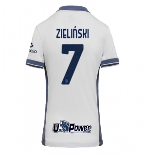 Inter Milan Piotr Zielinski #7 Bortedrakt Dame 2024-25 Kortermet
