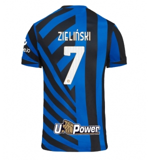 Inter Milan Piotr Zielinski #7 Hjemmedrakt 2024-25 Kortermet