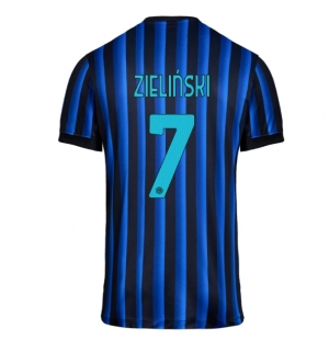 Inter Milan Piotr Zielinski #7 Hjemmedrakt 2025-26 Kortermet