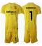 Inter Milan Yann Sommer #1 Keeper Bortedraktsett Barn 2024-25 Kortermet (+ Korte bukser)