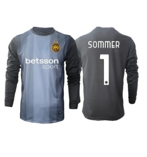 Inter Milan Yann Sommer #1 Keeper Hjemmedrakt 2025-26 Langermet