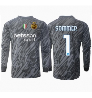 Inter Milan Yann Sommer #1 Keeper Tredjedrakt 2024-25 Langermet