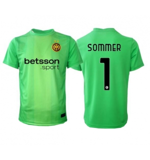 Inter Milan Yann Sommer #1 Keeper Tredjedrakt 2025-26 Kortermet