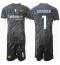 Inter Milan Yann Sommer #1 Keeper Tredjedraktsett Barn 2024-25 Kortermet (+ Korte bukser)