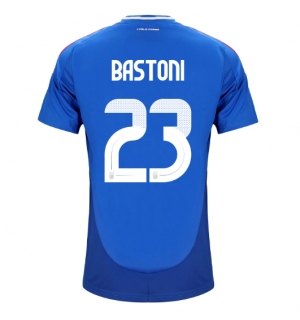 Italia Alessandro Bastoni #23 Hjemmedrakt EM 2024 Kortermet
