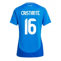 Italia Bryan Cristante #16 Hjemmedrakt Dame EM 2024 Kortermet