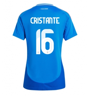 Italia Bryan Cristante #16 Hjemmedrakt Dame EM 2024 Kortermet