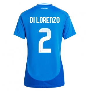 Italia Giovanni Di Lorenzo #2 Hjemmedrakt Dame EM 2024 Kortermet