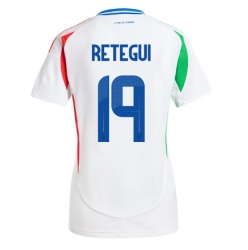 Italia Mateo Retegui #19 Bortedrakt Dame EM 2024 Kortermet