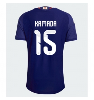 Japan Daichi Kamada #15 Hjemmedrakt VM 2026 Kortermet