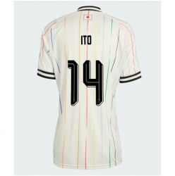 Japan Junya Ito #14 Bortedrakt Dame VM 2026 Kortermet