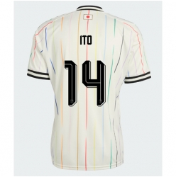Japan Junya Ito #14 Bortedrakt VM 2026 Kortermet