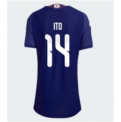 Japan Junya Ito #14 Hjemmedrakt Dame VM 2026 Kortermet