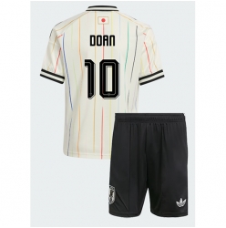 Japan Ritsu Doan #10 Bortedraktsett Barn VM 2026 Kortermet (+ Korte bukser)