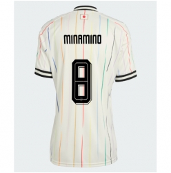 Japan Takumi Minamino #8 Bortedrakt Dame VM 2026 Kortermet