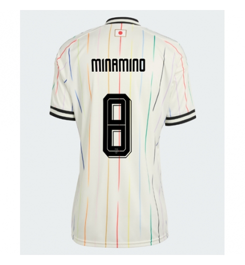 Japan Takumi Minamino #8 Bortedrakt Dame VM 2026 Kortermet Japan Takumi Minamino #8 Bortedrakt Dame VM 2026 Kortermet