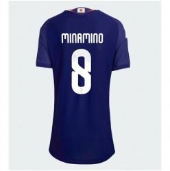 Japan Takumi Minamino #8 Hjemmedrakt Dame VM 2026 Kortermet