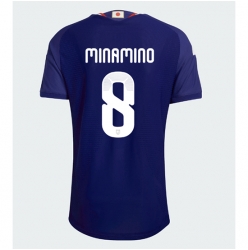 Japan Takumi Minamino #8 Hjemmedrakt VM 2026 Kortermet