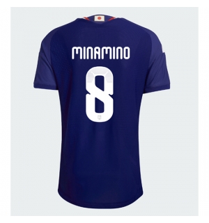 Japan Takumi Minamino #8 Hjemmedrakt VM 2026 Kortermet