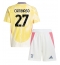 Juventus Andrea Cambiaso #27 Bortedraktsett Barn 2024-25 Kortermet (+ Korte bukser)