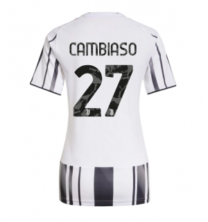 Juventus Andrea Cambiaso #27 Hjemmedrakt Dame 2025-26 Kortermet