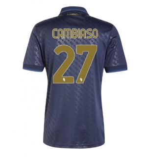 Juventus Andrea Cambiaso #27 Tredjedrakt 2024-25 Kortermet